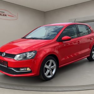 VW Polo V Comfortline,Climatronic,Sitzheizung,Tempomat,PDC, flash-rot
