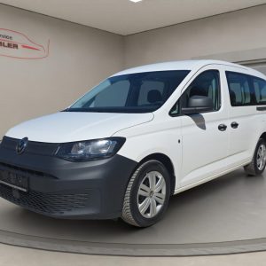 VW Caddy Maxi 2.0 TDI, Klima,Tempomat, AHK, DAB Radio, candy-weiß