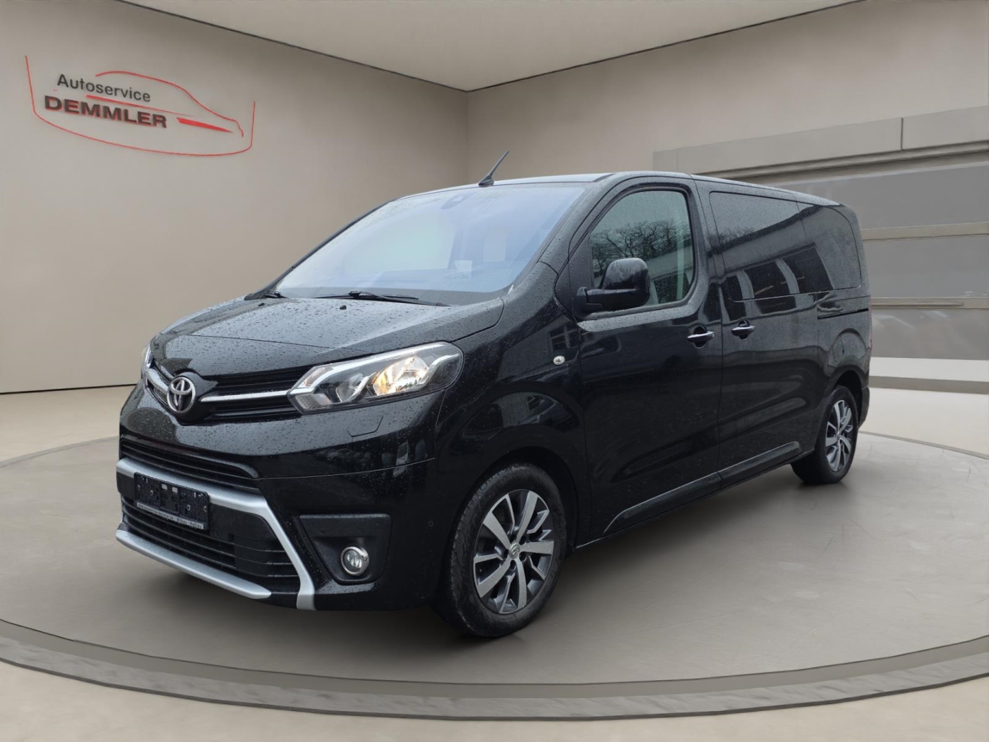 Toyota Proace Verso Team D 2.0, Climatronic,R.Kamera,Parksensoren, black (schwarz)