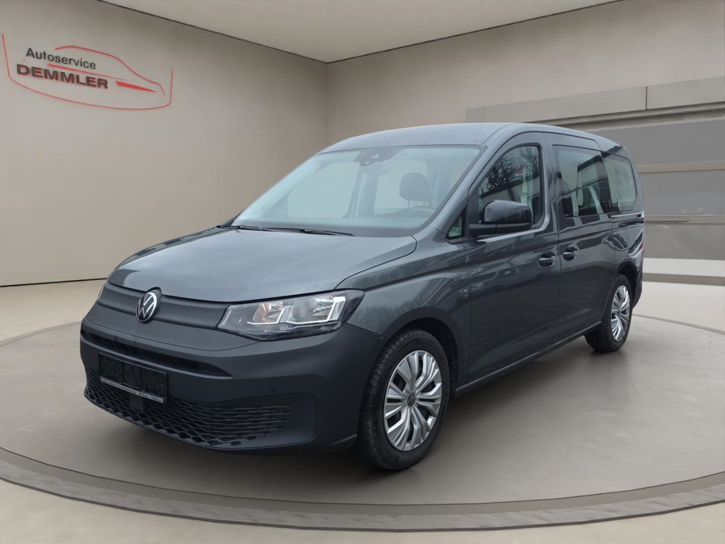 VW Caddy Maxi 2.0 TDI, AHK,Klima,Tempomat,Parksensoren, indiumgrau metallic