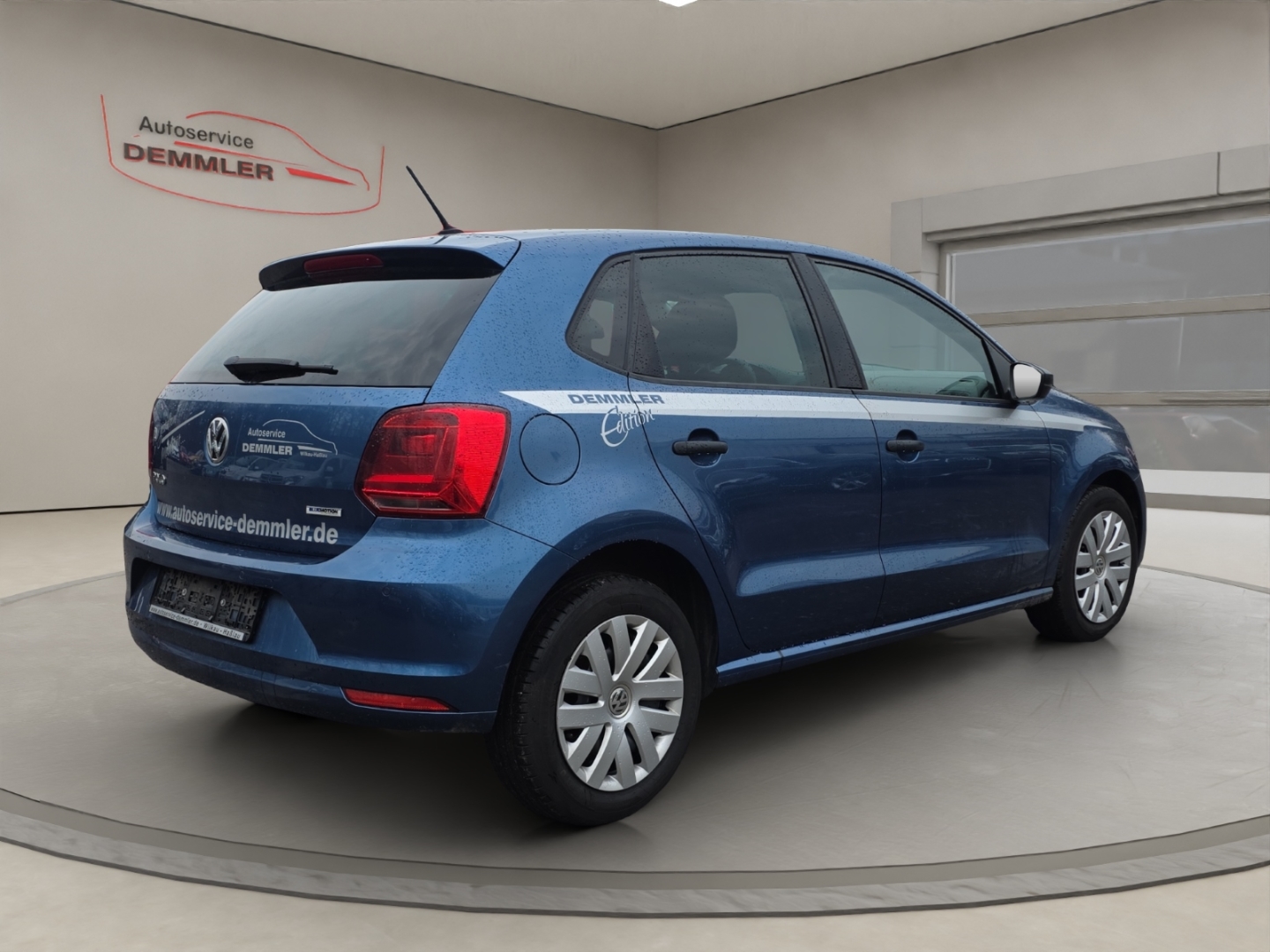 VW Polo Trendline 1.0,Klima,Sitzheizung,Parksensoren, blue silk metallic (blau) – Bild 7