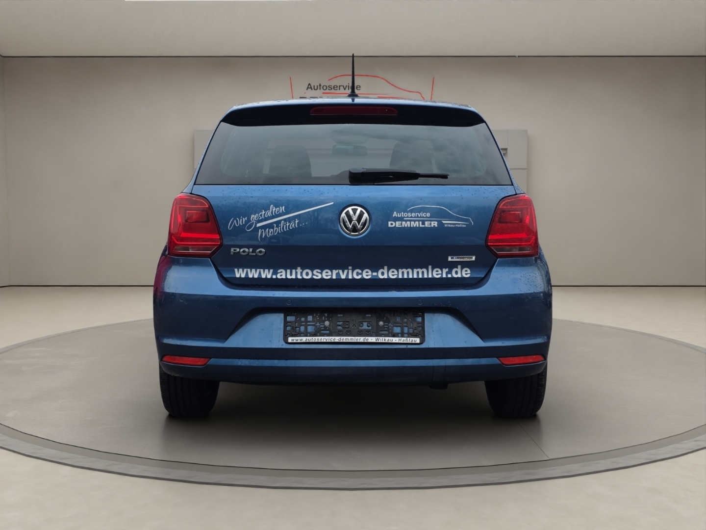 VW Polo Trendline 1.0,Klima,Sitzheizung,Parksensoren, blue silk metallic (blau) – Bild 8