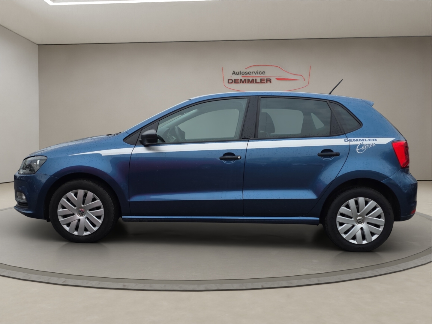 VW Polo Trendline 1.0,Klima,Sitzheizung,Parksensoren, blue silk metallic (blau) – Bild 10