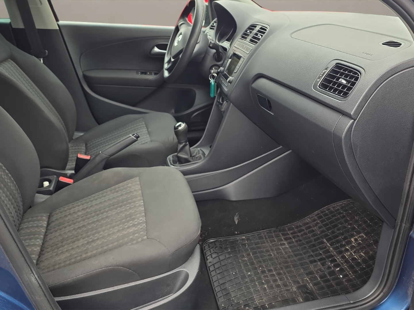 VW Polo Trendline 1.0,Klima,Sitzheizung,Parksensoren, blue silk metallic (blau) – Bild 11