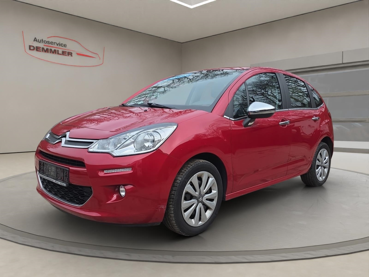 Citroen C3 Selection 1.0, Klima, PDC, Tempomat, lackierung rot rubi/metallic-lackierung mit schutzlack