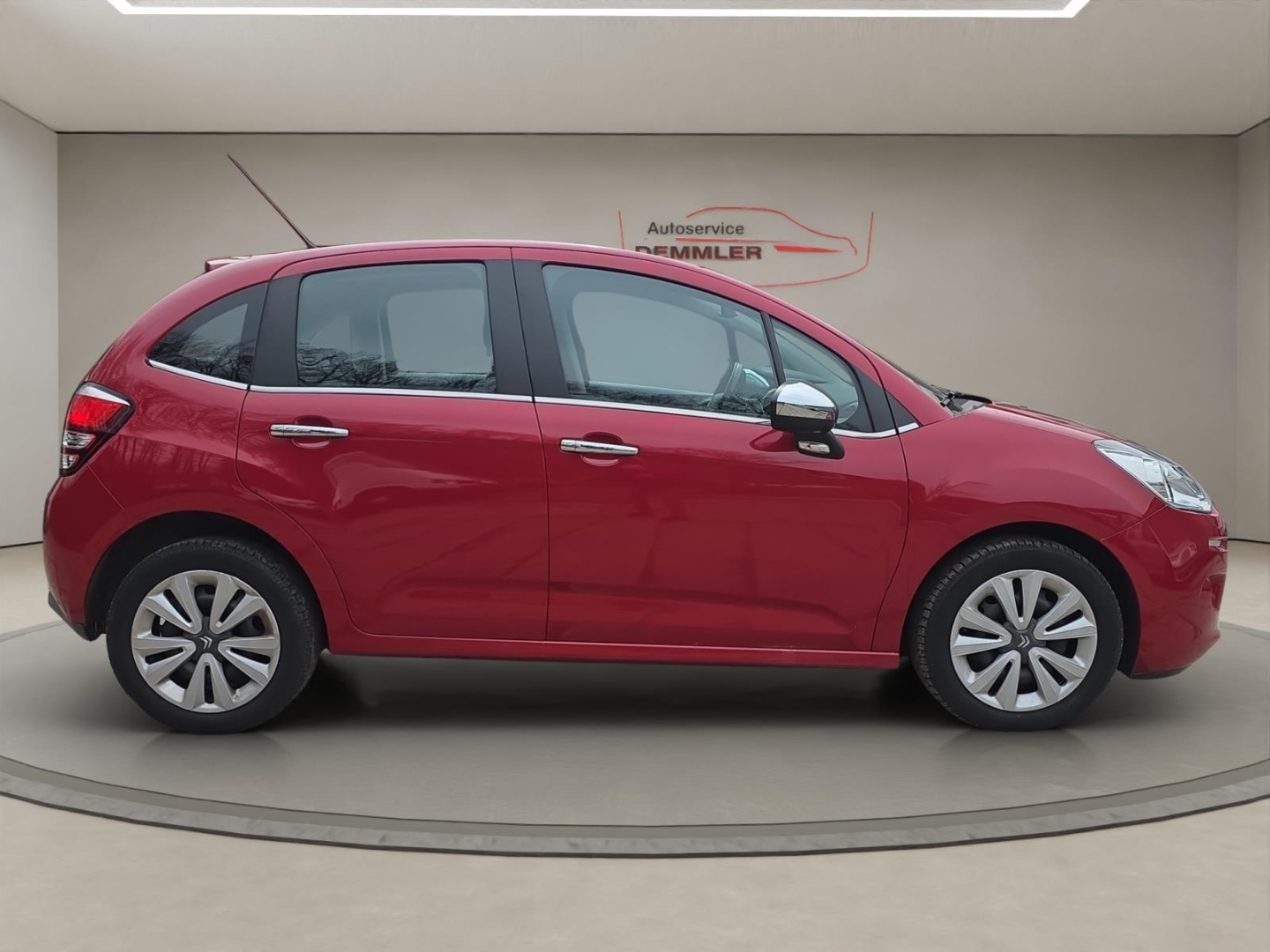 Citroen C3 Selection 1.0, Klima, PDC, Tempomat, lackierung rot rubi/metallic-lackierung mit schutzlack – Bild 4