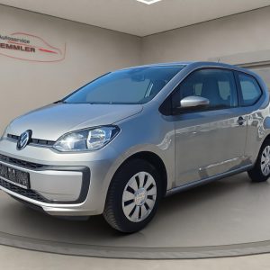 VW up! 1.0,Rückf.-Kamera,Klimaanlage,Tempomat,PDC, tungsten silver metallic (silber)