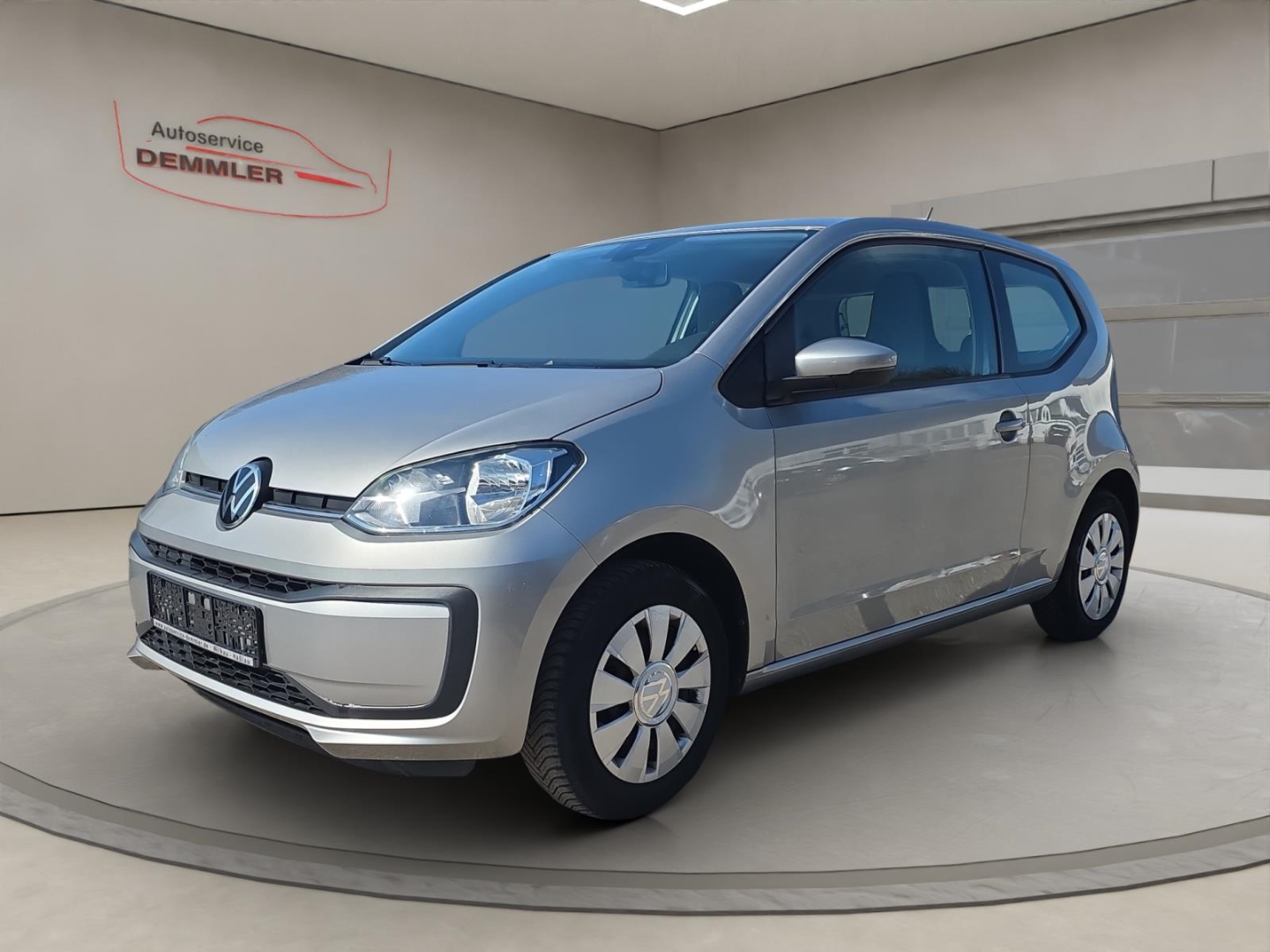 VW up! 1.0,Rückf.-Kamera,Klimaanlage,Tempomat,PDC, tungsten silver metallic (silber)