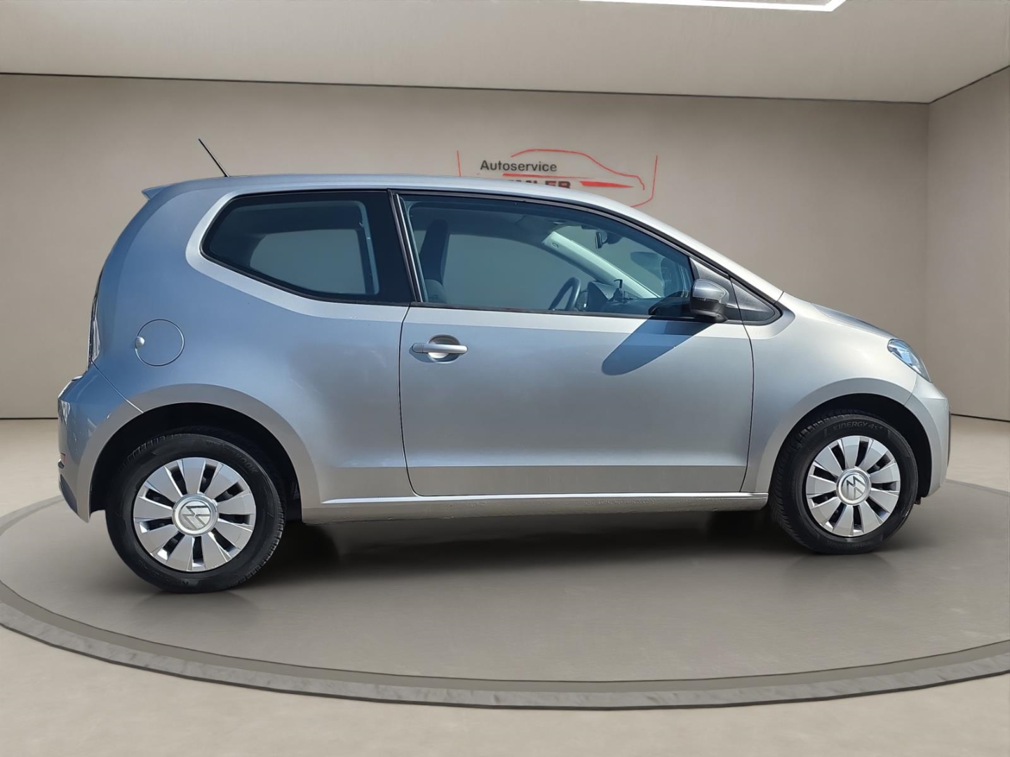 VW up! 1.0,Rückf.-Kamera,Klimaanlage,Tempomat,PDC, tungsten silver metallic (silber) – Bild 4