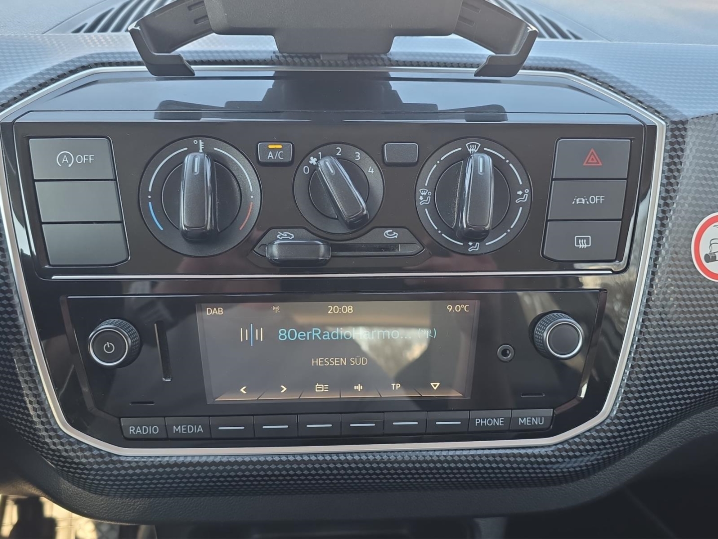 VW up! 1.0,Rückf.-Kamera,Klimaanlage,Tempomat,PDC, tungsten silver metallic (silber) – Bild 14