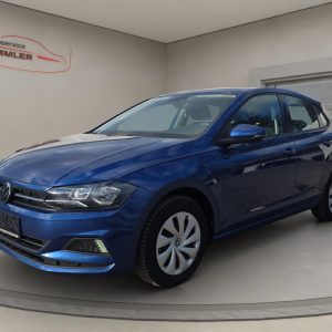 VW Polo Comfortline,Navi,Klima,Tempomat,Sitzheizung,PDC, reef blue metallic (blau)