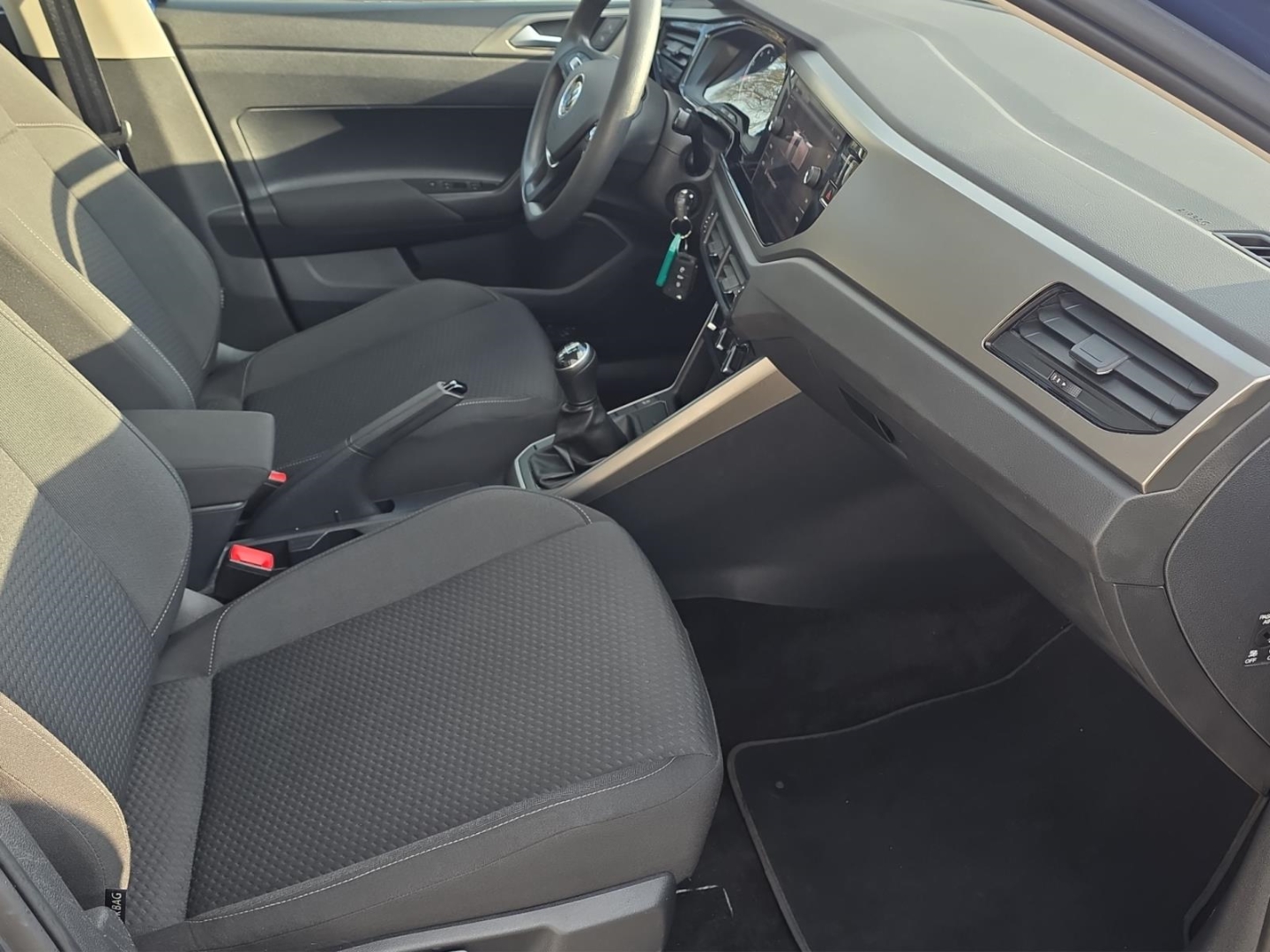 VW Polo Comfortline,Navi,Klima,Tempomat,Sitzheizung,PDC, reef blue metallic (blau) – Bild 9