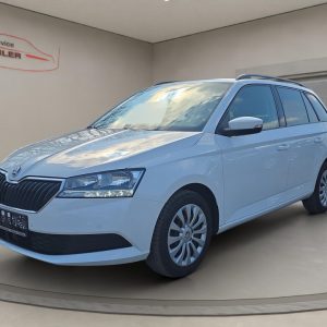 Skoda Fabia Combi 1.0 TSI, Navi,Climatronic,Tempomat,Parksensoren, candy-weiss