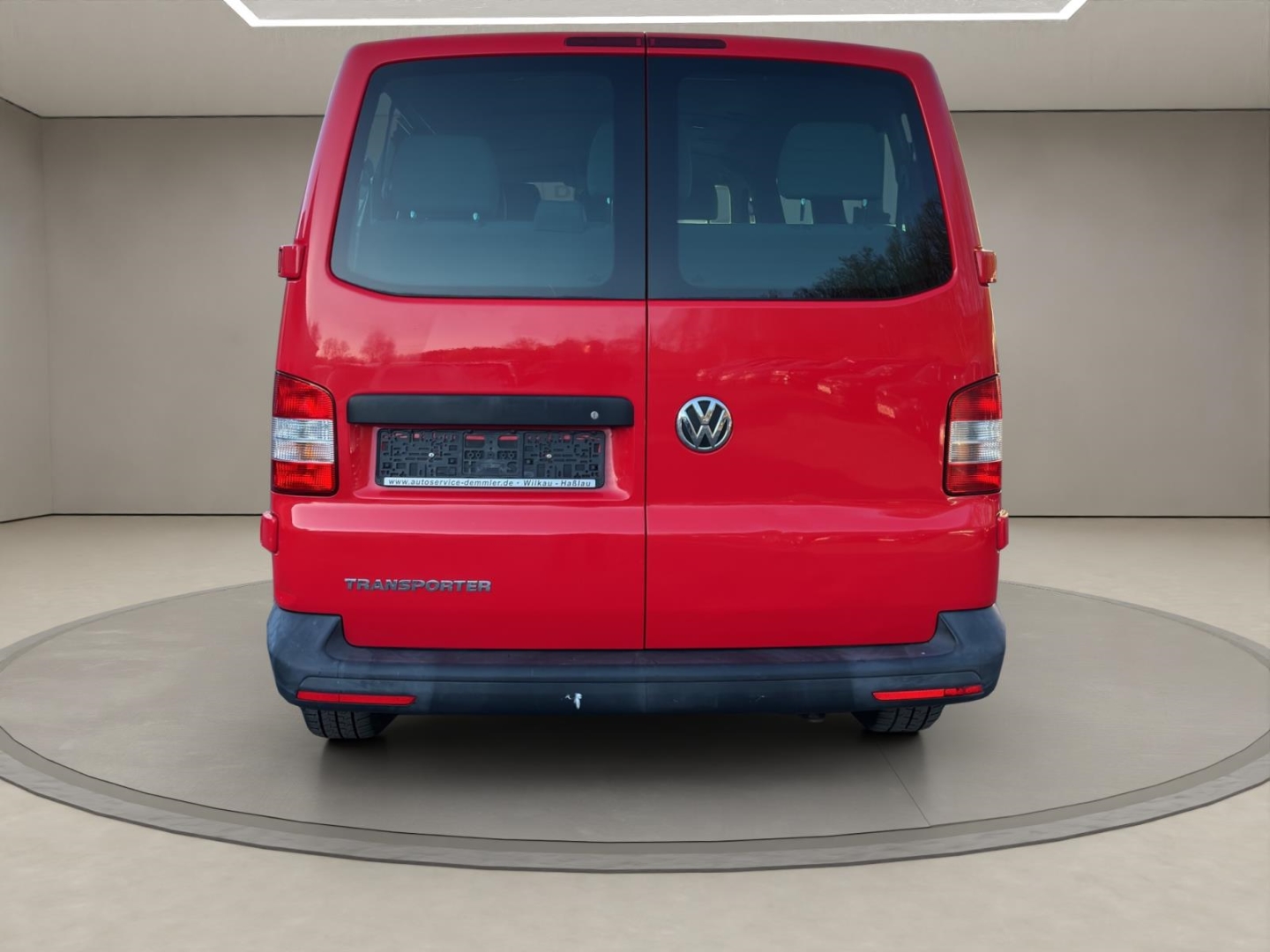 VW Transporter T5 lang ,Klima, Tempomat,Berganfahrass.,Kollisionswarner, rot – Bild 6