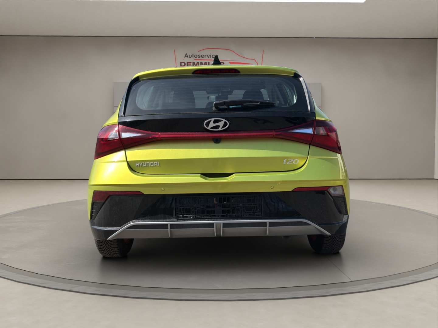 Hyundai i20 1.0,Automatik,Navi,Klima,Tempomat,Sitzheizung,PDC, lucid lime / met (gelb) – Bild 6