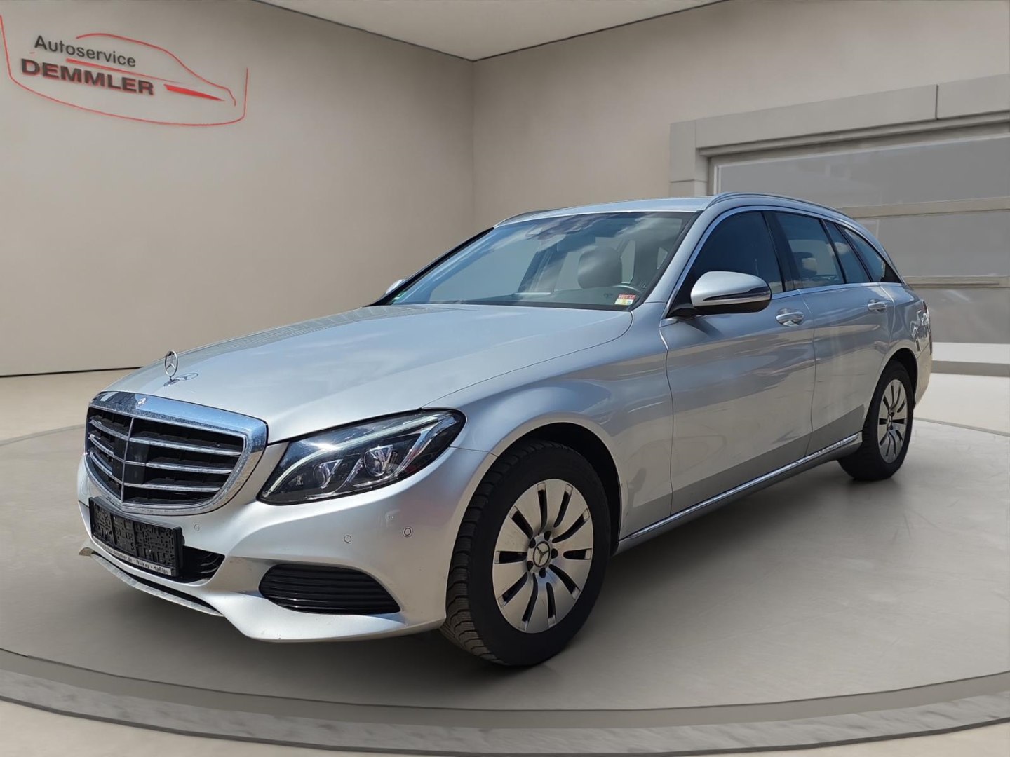 Mercedes-Benz C 180 LED,Navi,Tempomat,PDC,Klimaautomatik,Sitzheizung, iridium-silber - metalliclack