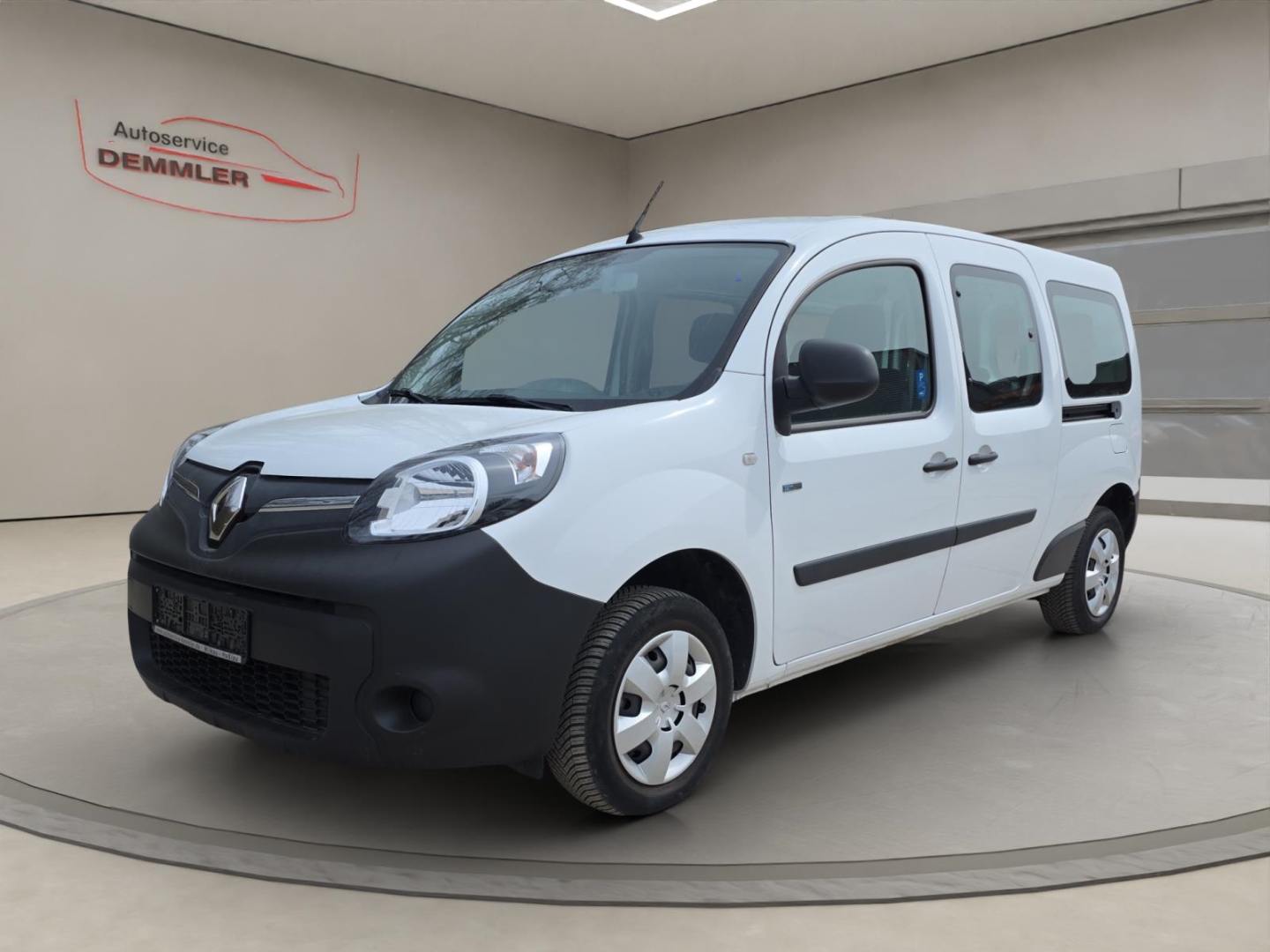 Renault Kangoo Maxi 33 KWh (Kaufakku), Klima,Parksensoren, mineral weiss