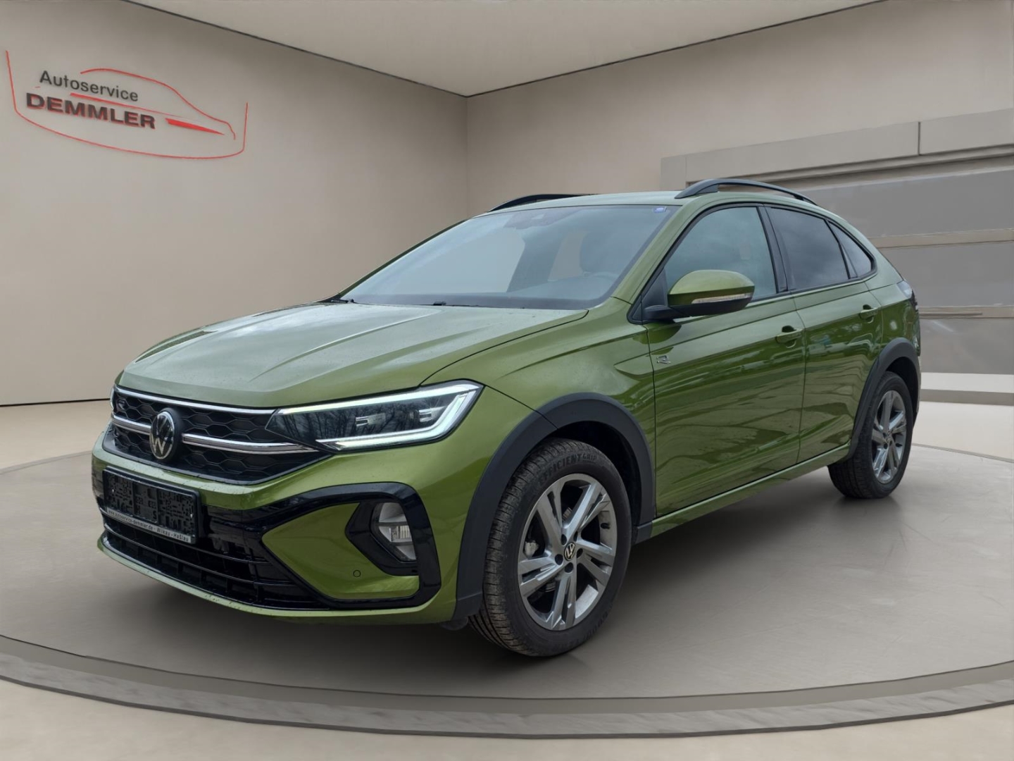 VW Taigo R-Line DSG,Climatronic,LED,R.Kamera,AppConnect, visual green metallic (gruen)