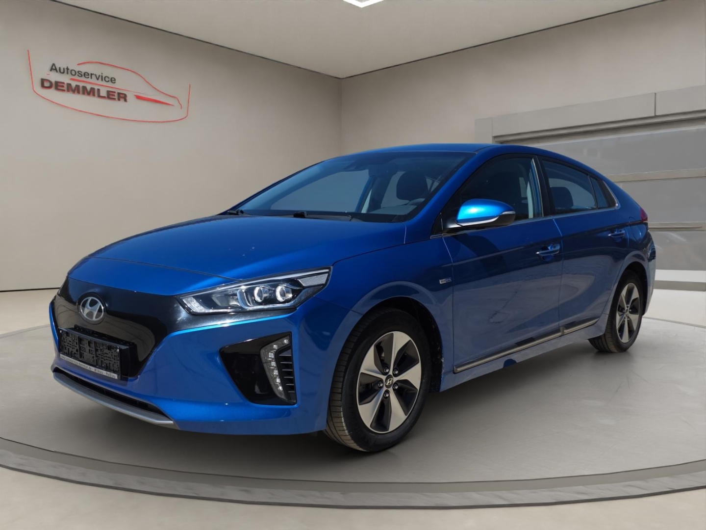 Hyundai IONIQ Premium ,LED,Navi,Tempomat,Rückfahrk.,Winter-Paket, marina blue / met (blau)