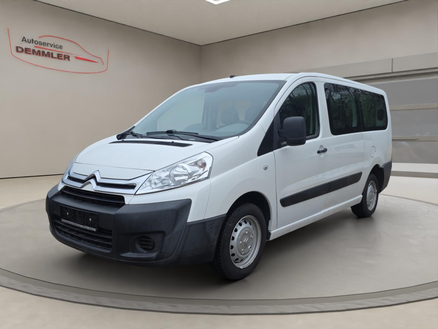 Citroen Jumpy HDi 125 L2 Multispace, 9-Sitzer, Klima, lack weiss banquise/deckende lackierung