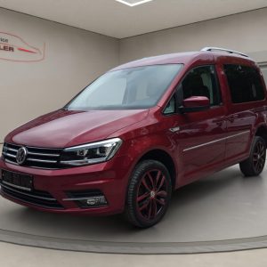 VW Caddy 2.0 TDI 4x4,AHK,Xenon,Navi,Standheizung,Tempomat, fortanarot metallic