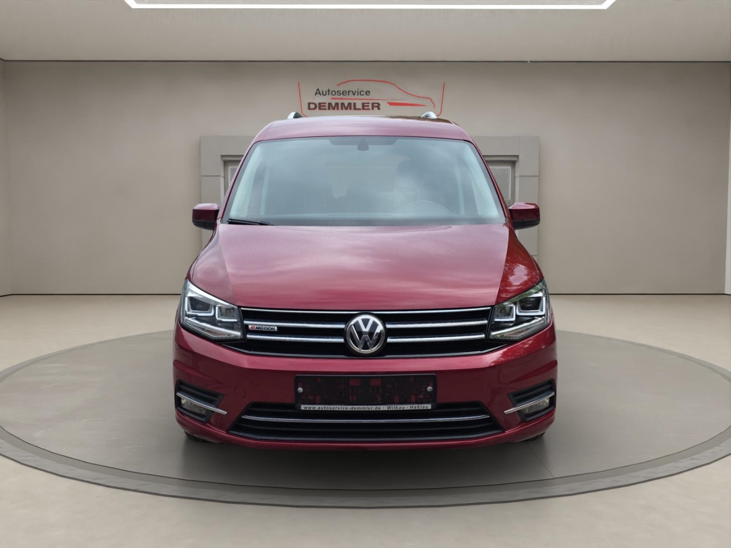 VW Caddy Generation Four 2.0 TDI 4x4,AHK,Xenon,Navi,Standheizung, fortanarot metallic – Bild 2