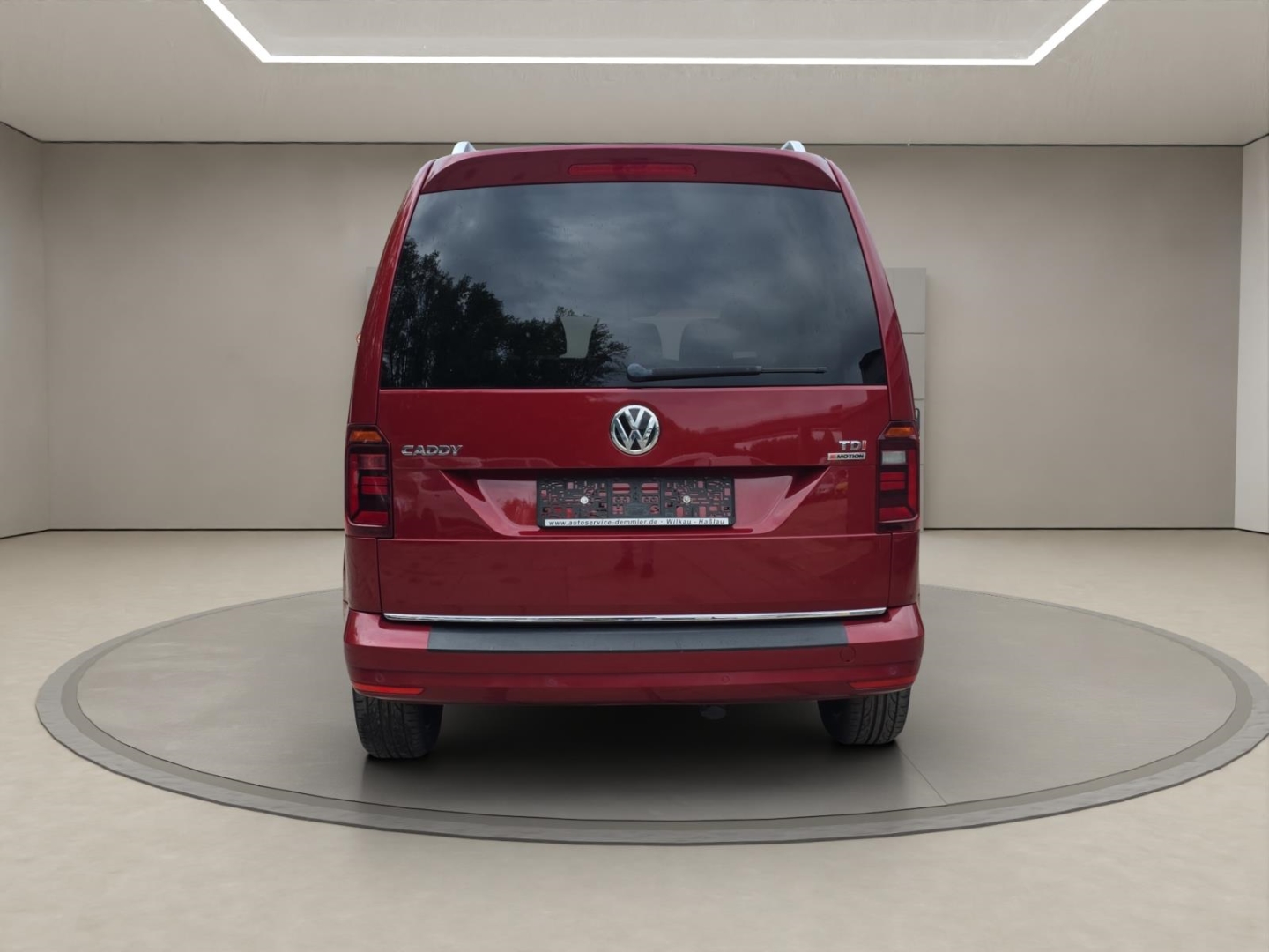 VW Caddy Generation Four 2.0 TDI 4x4,AHK,Xenon,Navi,Standheizung, fortanarot metallic – Bild 6