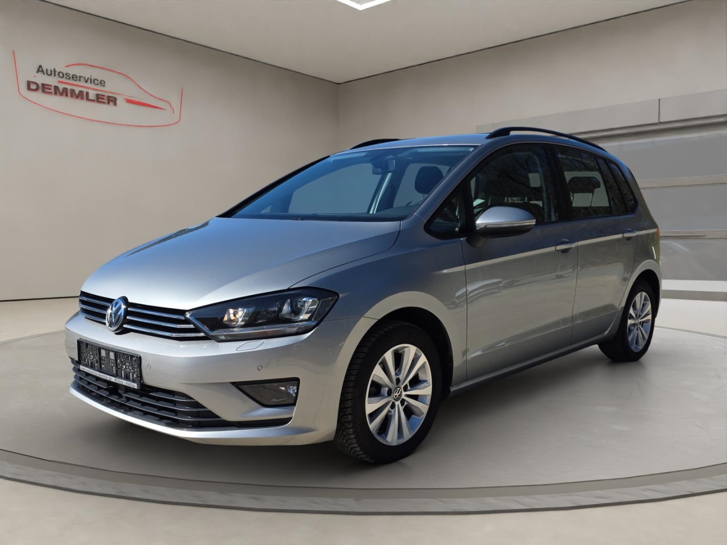 VW Golf Sportsvan 1.2 TSI, Climatronic,Xenon,ACC,Winter-P.Parksensoren, tungsten silver metallic (silber)
