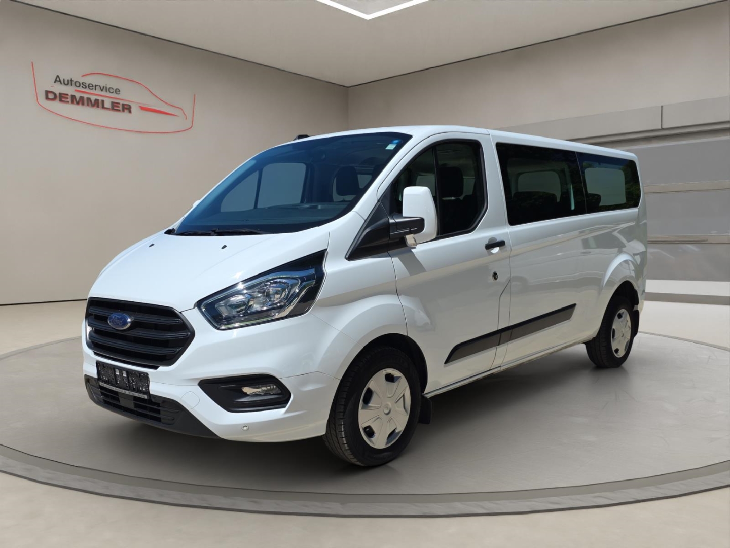 Ford Tourneo Custom 2.0 TDCI,AHK,Klima,Parksensoren,Tempomat, frost-weiß