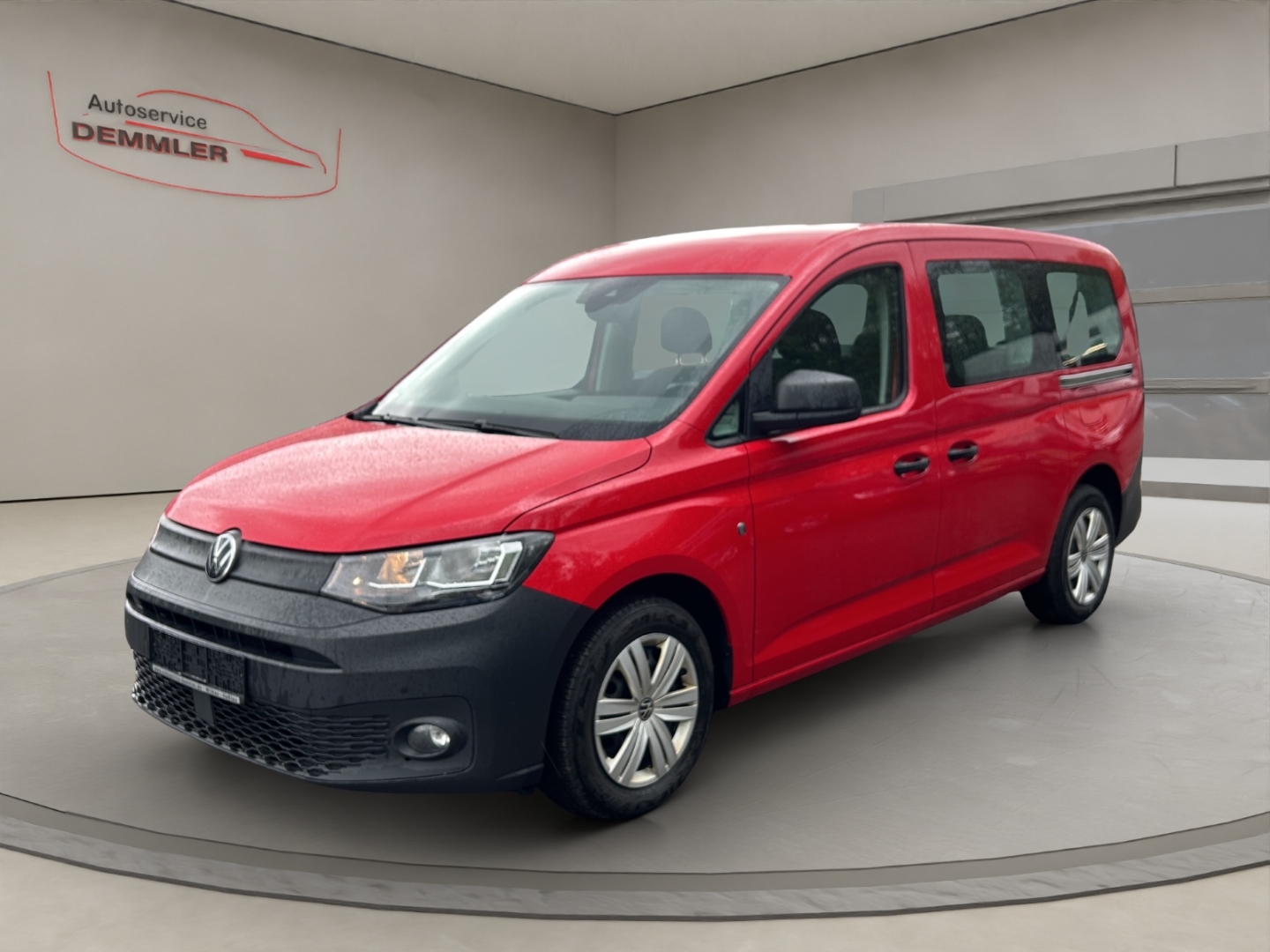 VW Caddy Maxi,Navi,R.Kamera,Tempomat,Climatronik,Sitzheizung, rot