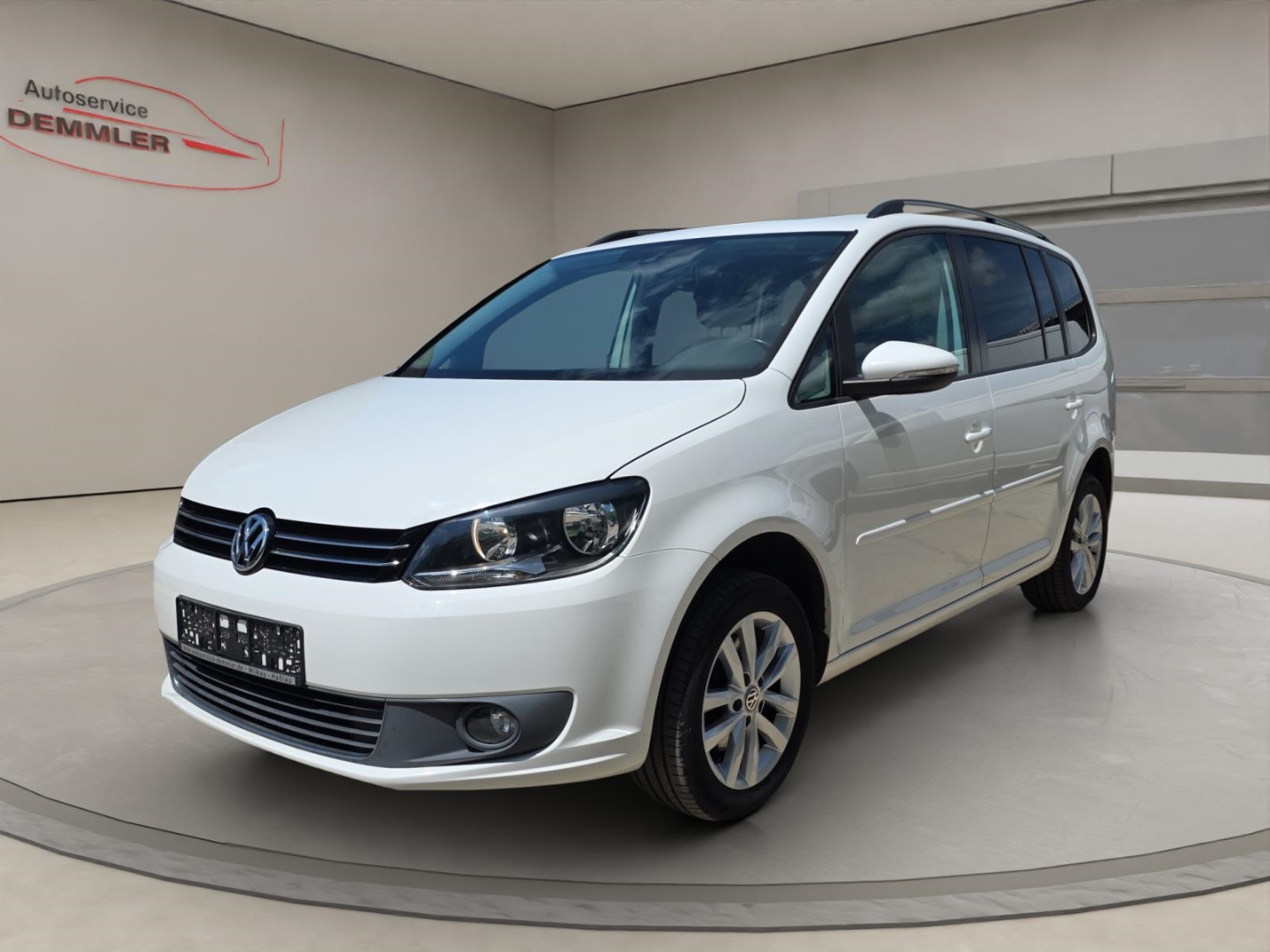 VW Touran 1.6 TDI, 7-Si, Climatronic,Pano-Dach,Tempomat,PDC, candy-weiß