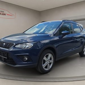 Seat Arona 1.0 TSI Navi,Sitzheiz.,AHK,CarPlay,Climatronic, blau