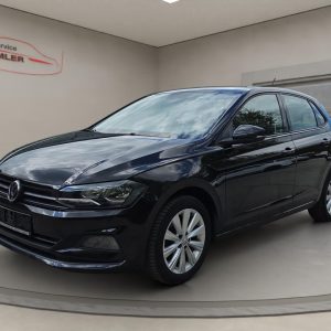 VW Polo 1.0 TSI, Navi,Tempomat,Sitzh.,Climatronic,PDC, deep black perleffekt (schwarz)