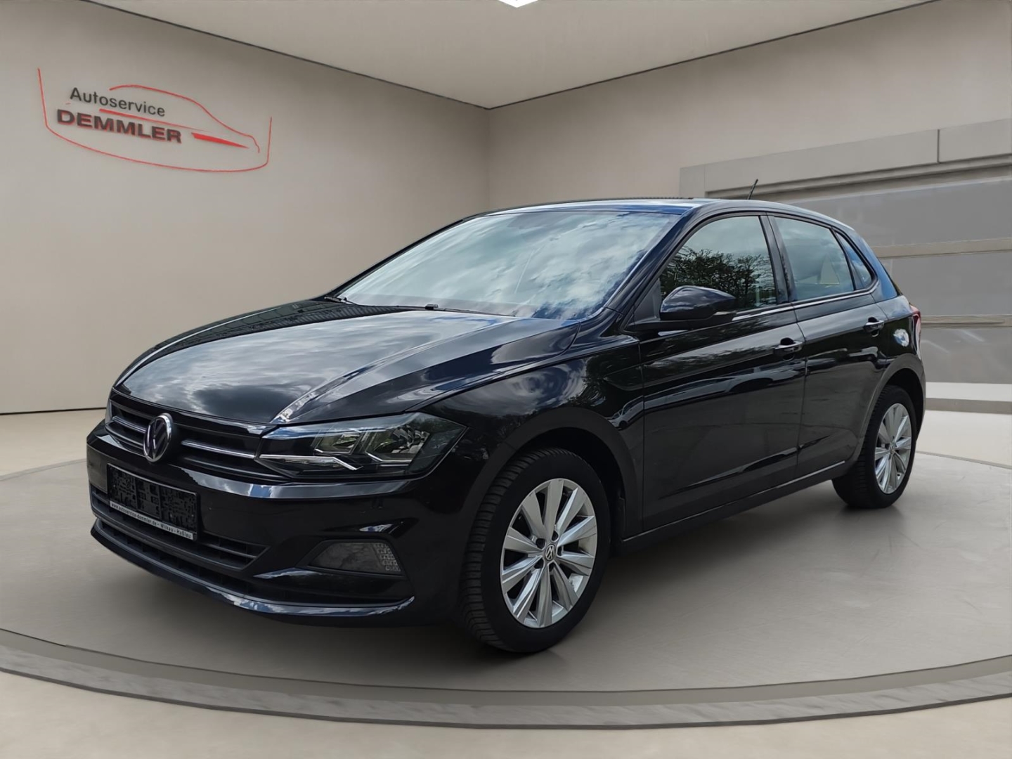 VW Polo 1.0 TSI, Navi,Tempomat,Sitzh.,Climatronic,PDC, deep black perleffekt (schwarz)