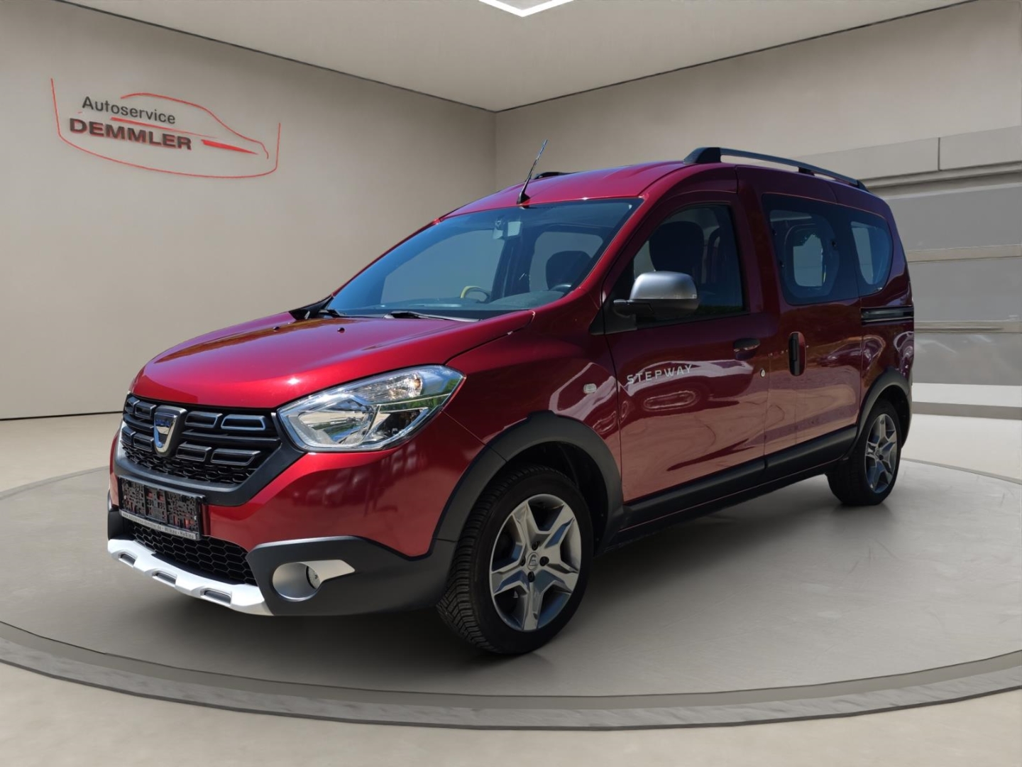 Dacia Dokker Stepway 1.6,Navi,Sitzheizung,Klima,Parksensoren, fusion-rot
