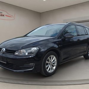 VW Golf VII Variant Lounge 1.6 TDI, Navi, Climatronic, Winter-P., Bluetooth, deep black perleffekt (schwarz)