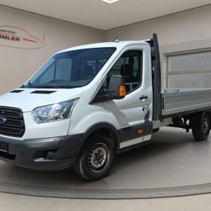 Ford Transit Pritsche 350 L3 Klima, AHK ,Frontscheibenheizung, frost-weiß