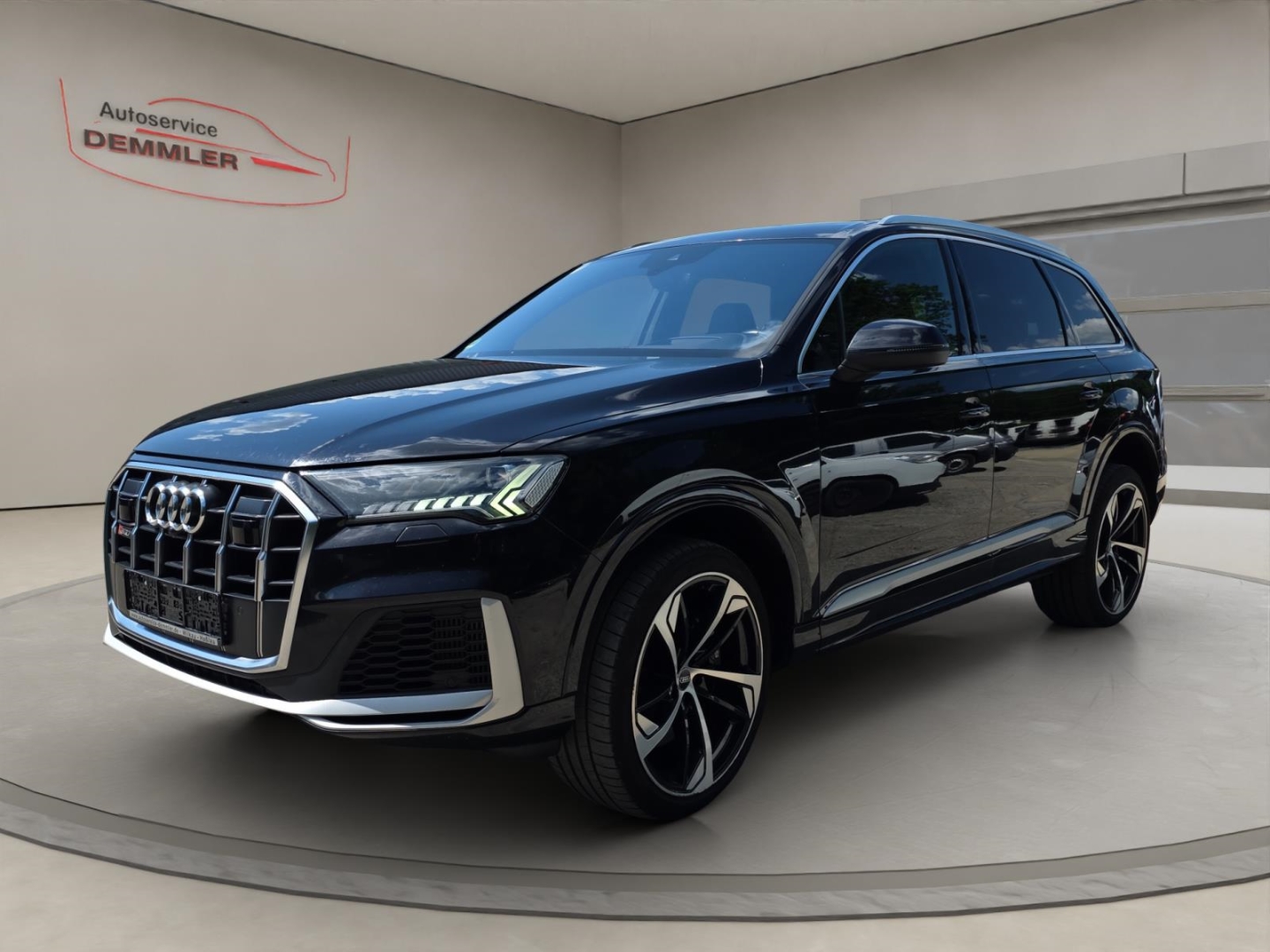 Audi SQ7 4.0 TDI quattro, Luftfahrwerk, Leder, Pano, orcaschwarz metallic