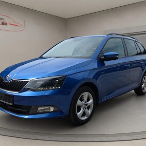 Skoda Fabia Joy 1.4 TDI, Navi,AHK,Climatronic,PDC,Tempomat, race-blau metallic