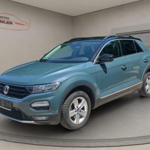 VW T-Roc IQ.DRIVE,ACC,Climatronic,Tempomat,Winter-P.,PDC, petroleum blue metallic (blau)