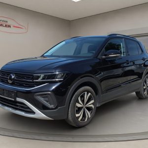 VW T-Cross 1.0 TSI,LED,Climatronic,ACC,CarPlay,Rückfahrkamera, deep black perleffekt (schwarz)
