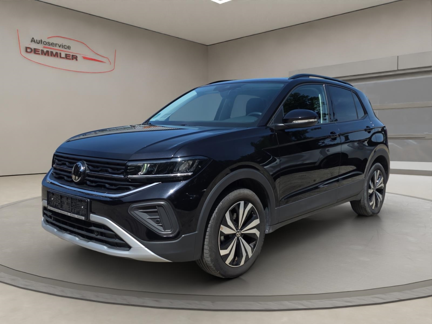 VW T-Cross 1.0 TSI,LED,Climatronic,ACC,CarPlay,Rückfahrkamera, deep black perleffekt (schwarz)