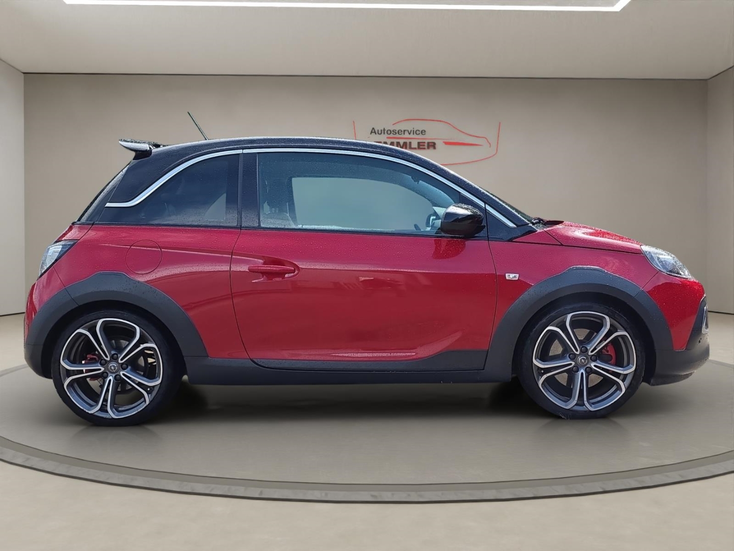 Opel Adam Rocks S 1.4 Turbo,Climatronic,Sitzh.,PDC,CarPlay, fire red (uni) (rot) – Bild 4