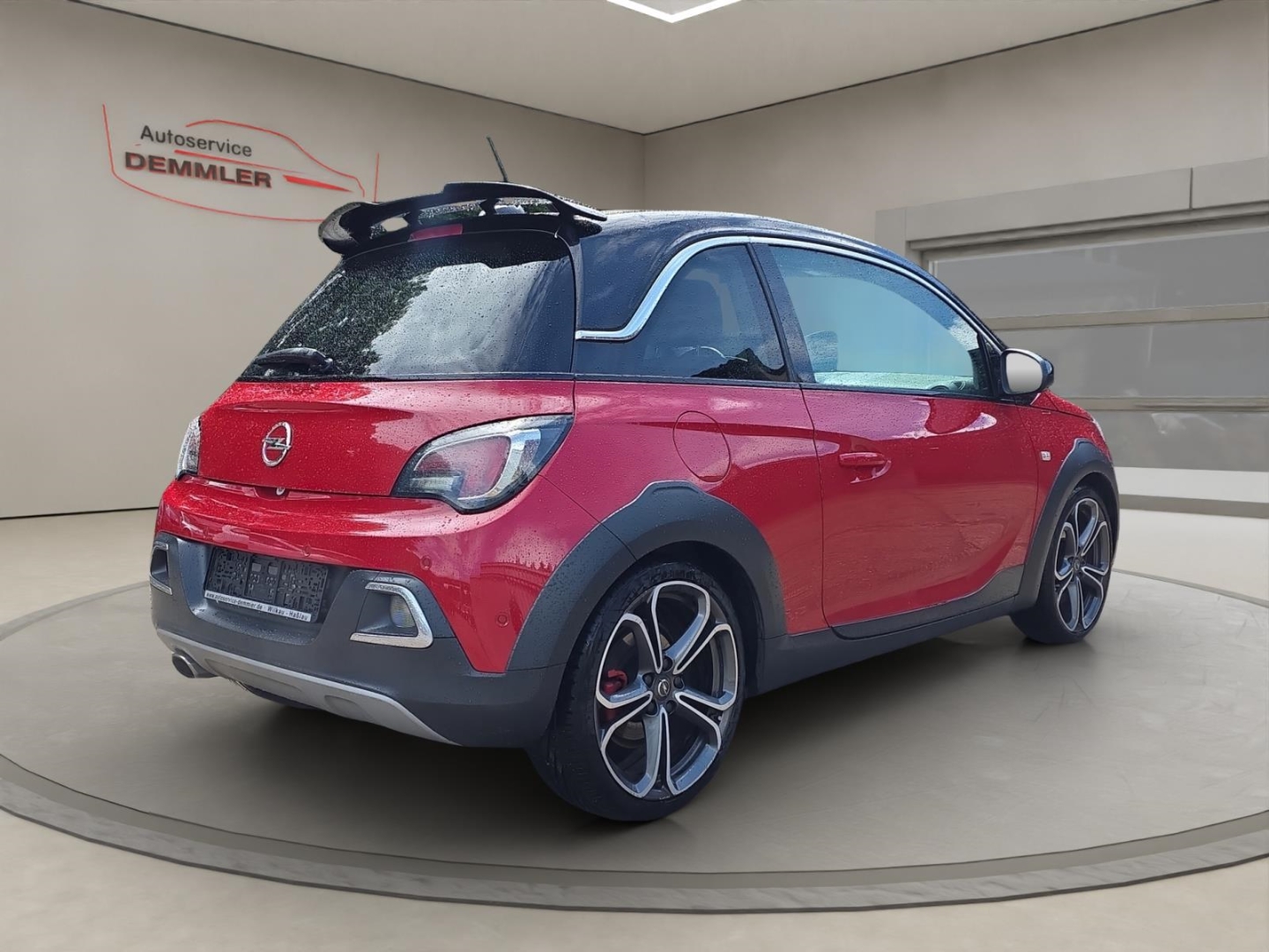 Opel Adam Rocks S 1.4 Turbo,Climatronic,Sitzh.,PDC,CarPlay, fire red (uni) (rot) – Bild 5