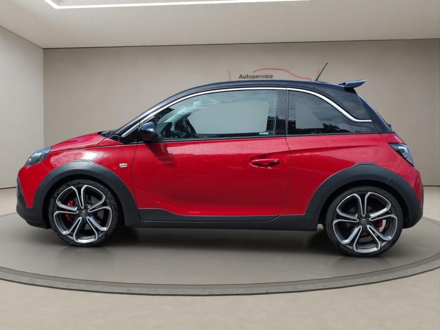 Opel Adam Rocks S 1.4 Turbo,Climatronic,Sitzh.,PDC,CarPlay, fire red (uni) (rot) – Bild 8