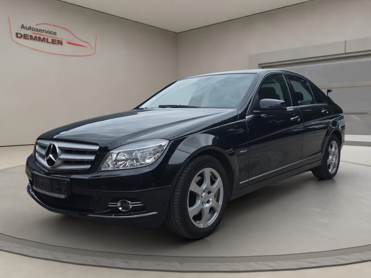 Mercedes-Benz C 200 Kompressor, Navi, Climatronic,PDC,Sitzheizung, obsidianschwarz - metalliclack