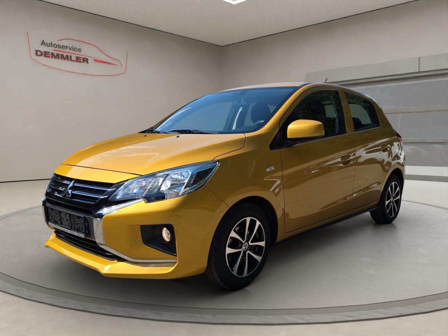Mitsubishi Space Star 1.2, Klima, DAB-Radio, Abstandswarner, Berganfahrassistent, citrin-gelb (m)