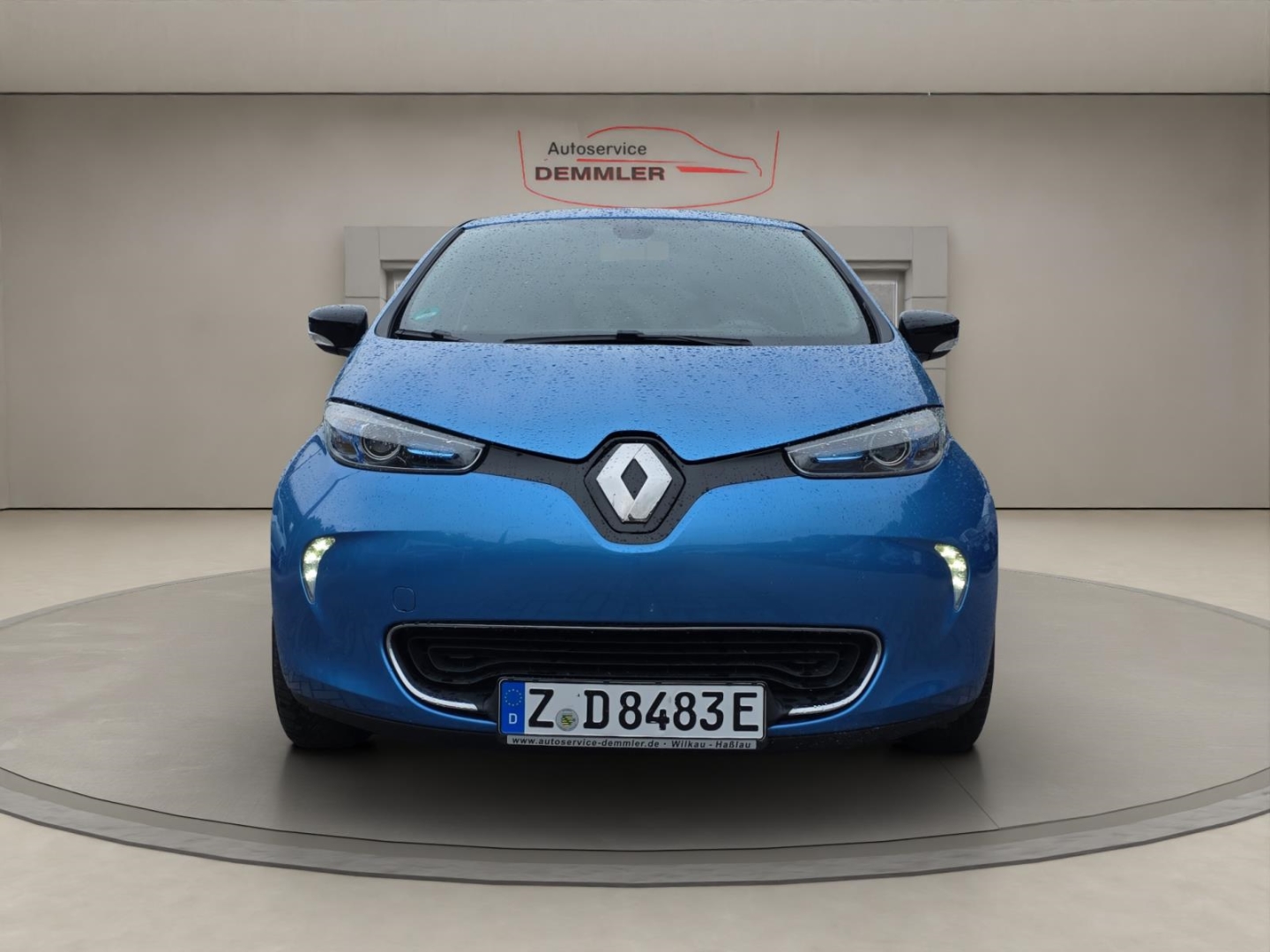 Renault ZOE 41KWh (Kaufakku),Navi,Climatronic,Tempomat, lightning-blau – Bild 2