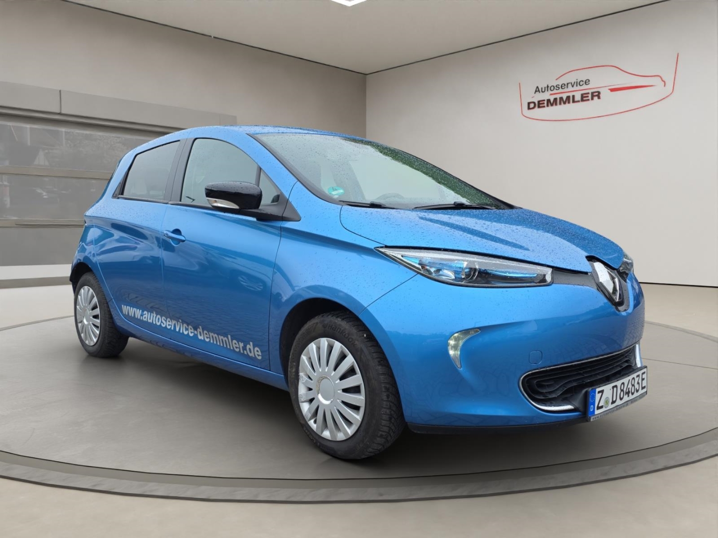 Renault ZOE 41KWh (Kaufakku),Navi,Climatronic,Tempomat, lightning-blau – Bild 3