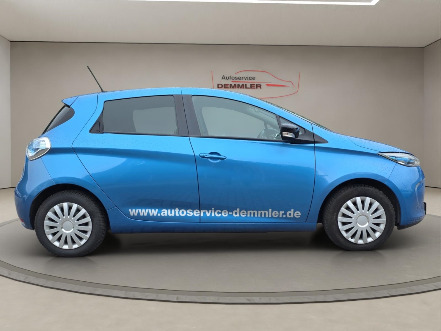 Renault ZOE 41KWh (Kaufakku),Navi,Climatronic,Tempomat, lightning-blau – Bild 4